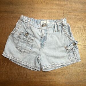 Zara Kids Blue Jean Shorts Casual Summer Style